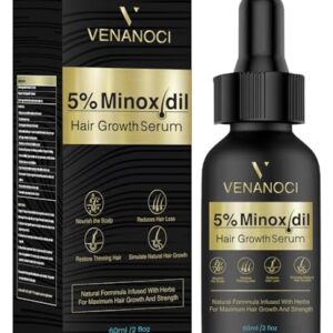 5% Minoxidil Hair Growth for Men and Women Biotin Hair Growth Serum - 60ML