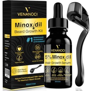 5% Minoxidil for Men Hair Growth Oil Hair Regrowth Treatment for Scalp Hair Loss & Beard